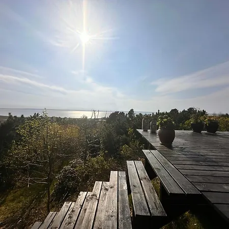 Magical View Over Aarhus Bay Ferienhaus Knebel
