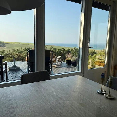 Magical View Over Aarhus Bay Ferienhaus Knebel