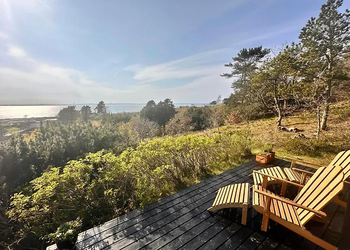 度假居 Magical View Over Aarhus Bay 克内贝尔