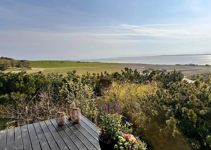 度假居 Magical View Over Aarhus Bay 克内贝尔